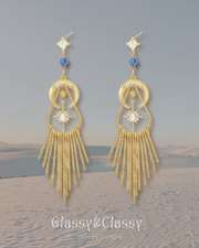Sierra Luna - 18KGP Earrings